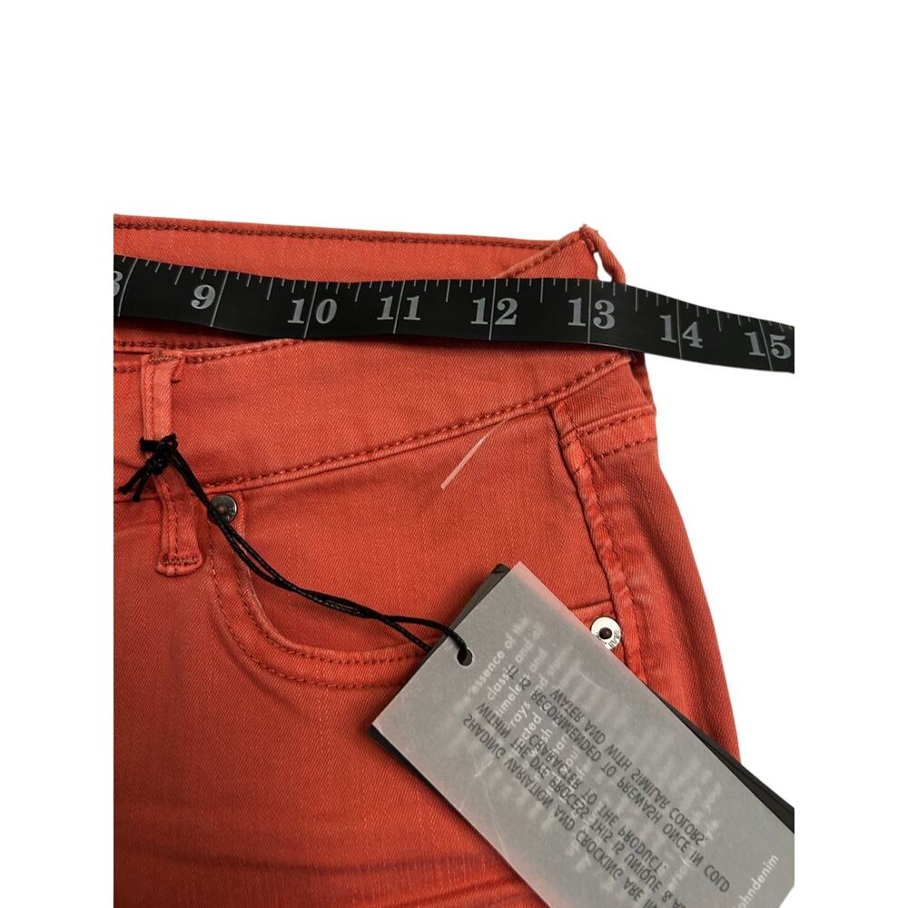 Dear John Women's Jean Shorts in Rust - Picture 8 of 12